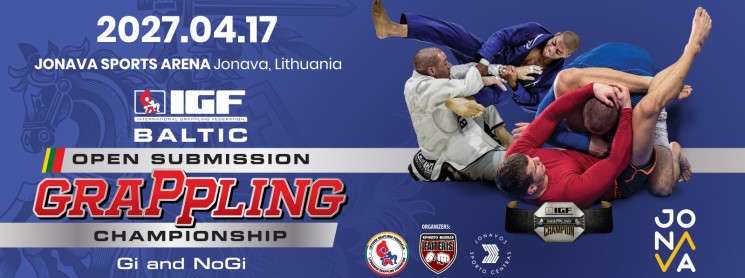 2027 IGF Baltic Open Submission Grappling · Gi & No-Gi (Jonava)